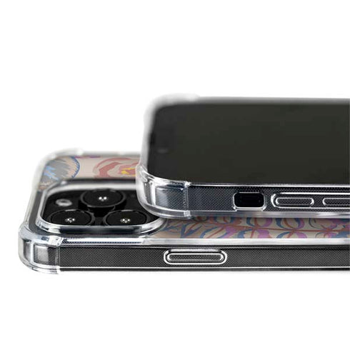 Warm Taupe Floral iPhone 13 Pro MagSafe Case