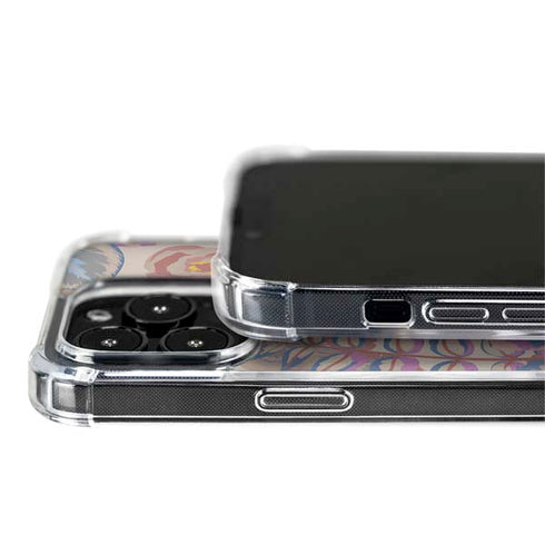 Warm Taupe Floral iPhone 13 Pro Max MagSafe Case