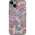 Warm Taupe Floral iPhone 13 Skin