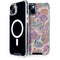 Warm Taupe Floral iPhone 15 MagSafe Case