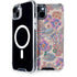 Warm Taupe Floral iPhone 15 MagSafe Case