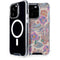Warm Taupe Floral iPhone 14 Pro MagSafe Case