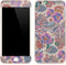 Warm Taupe Floral iPhone 6/6s Plus Skin