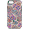 Warm Taupe Floral iPhone 7 Pro Case