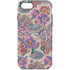Warm Taupe Floral iPhone 7 Pro Case