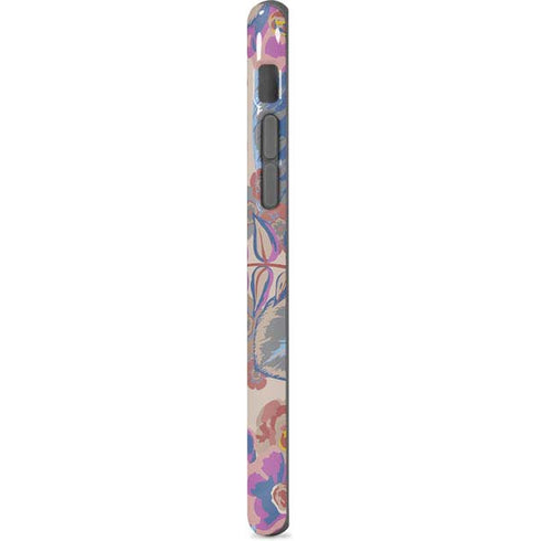 Warm Taupe Floral iPhone 7 Pro Case