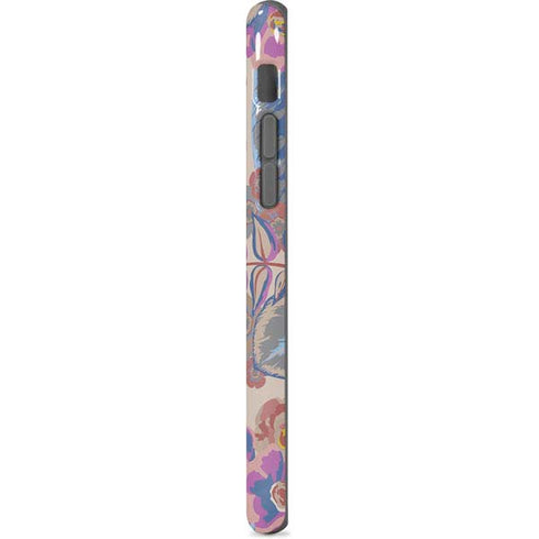 Warm Taupe Floral iPhone 8 Pro Case