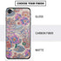 Warm Taupe Floral iPhone SE (2nd & 3rd Gen) Skin