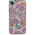 Warm Taupe Floral iPhone XR Skin