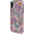 Warm Taupe Floral iPhone XS Pro Case
