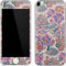 Warm Taupe Floral Apple iPod Skin