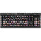Warm Taupe Floral K95 RGB PLATINUM Mechanical Gaming Keyboard Skin