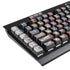 Warm Taupe Floral K95 RGB PLATINUM Mechanical Gaming Keyboard Skin