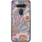 Warm Taupe Floral LG K51/Q51 Clear Case
