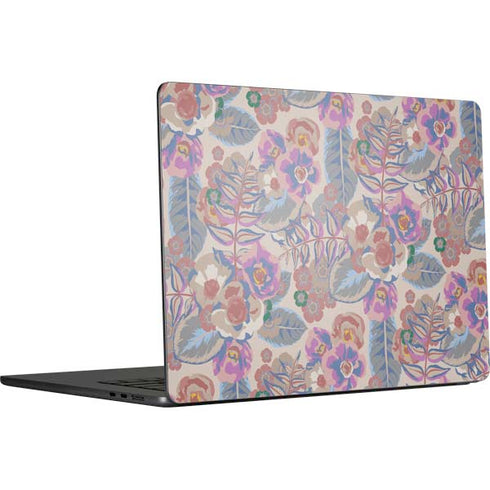 Warm Taupe Floral MacBook Air 15 in (2023) Skin