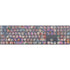 Warm Taupe Floral Magic Keyboard with Numeric Keypad Skin