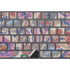 Warm Taupe Floral Magic Keyboard with Numeric Keypad Skin