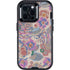 Warm Taupe Floral Otterbox Defender iPhone Skin