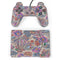 Warm Taupe Floral PlayStation Classic Bundle Skin