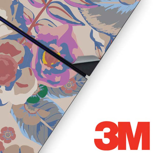 Warm Taupe Floral PS4 Console Skin