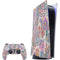 Warm Taupe Floral PS5 Digital Edition Bundle Skin