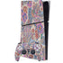 Warm Taupe Floral PS5 Slim Digital Edition Bundle Skin