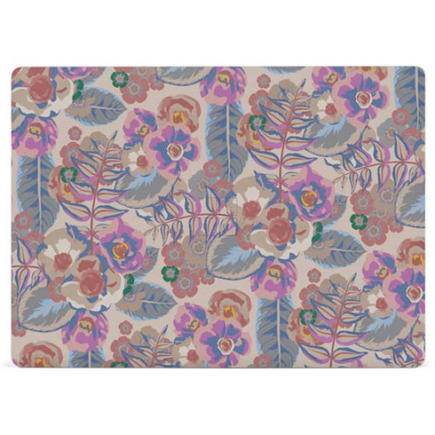 Warm Taupe Floral Surface Laptop 2 Skin