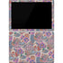 Warm Taupe Floral Surface Pro 7 Skin