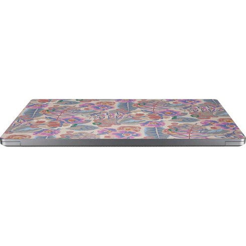 Warm Taupe Floral Universal Laptop 11in (8.8 x 6.2in) Skin