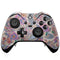 Warm Taupe Floral Xbox One Elite Controller Skin