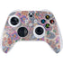 Warm Taupe Floral Xbox Series S Controller Skin