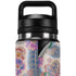 Warm Taupe Floral YETI Rambler 26oz Bottle Skin