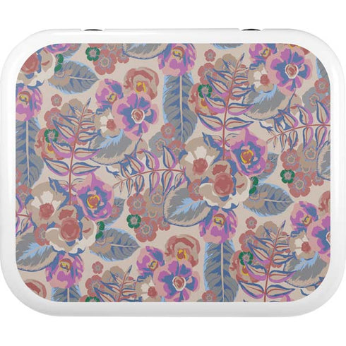 Warm Taupe Floral YETI Roadie 24 Hard Cooler Skin