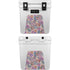 Warm Taupe Floral YETI Roadie 24 Hard Cooler Skin
