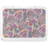 Warm Taupe Floral YETI Tundra 35 Hard Cooler Skin