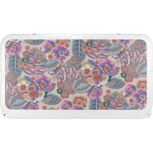 Warm Taupe Floral YETI Tundra 65 Hard Cooler Skin