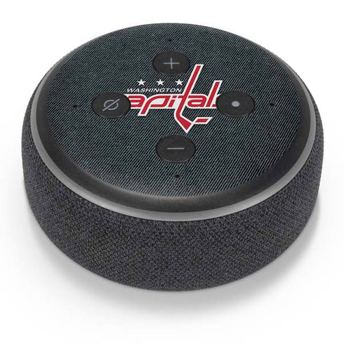 NHL Washington Capitals Black Background Amazon Echo Dot Skin