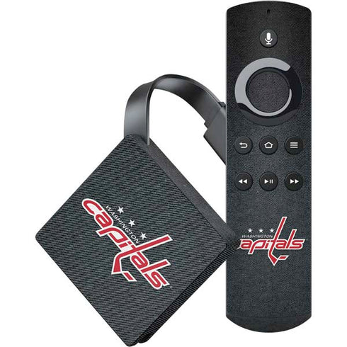 NHL Washington Capitals Black Background Amazon Fire TV Skin