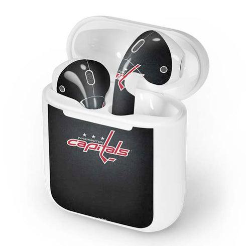 NHL Washington Capitals Black Background Apple AirPods Skin