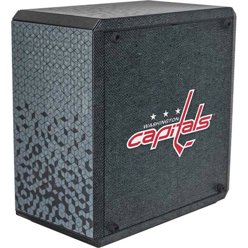 NHL Washington Capitals Black Background Cooler Master MasterBox Q300L Mini Tower Skin