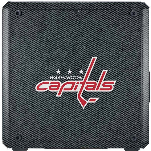 NHL Washington Capitals Black Background Cooler Master MasterBox Q300L Mini Tower Skin