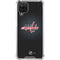 NHL Washington Capitals Black Background Galaxy A12 Clear Case