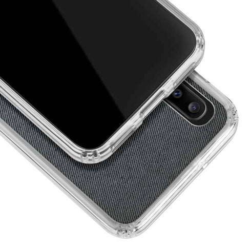 NHL Washington Capitals Black Background Galaxy A20 Clear Case