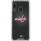 NHL Washington Capitals Black Background Galaxy A30 Clear Case