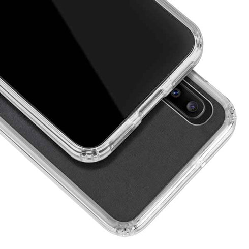 NHL Washington Capitals Black Background Galaxy A30 Clear Case