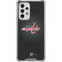 NHL Washington Capitals Black Background Galaxy A33 5G Clear Case
