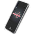 NHL Washington Capitals Black Background Galaxy A50 Clear Case