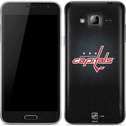NHL Washington Capitals Black Background Galaxy J3 Skin