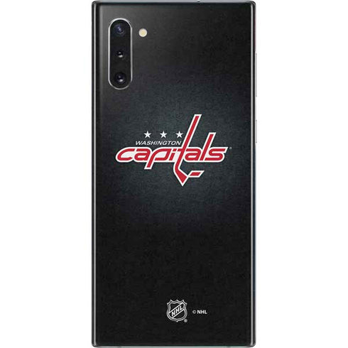 NHL Washington Capitals Black Background Galaxy Note 10 Skin