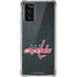 NHL Washington Capitals Black Background Galaxy Note20 5G Clear Case